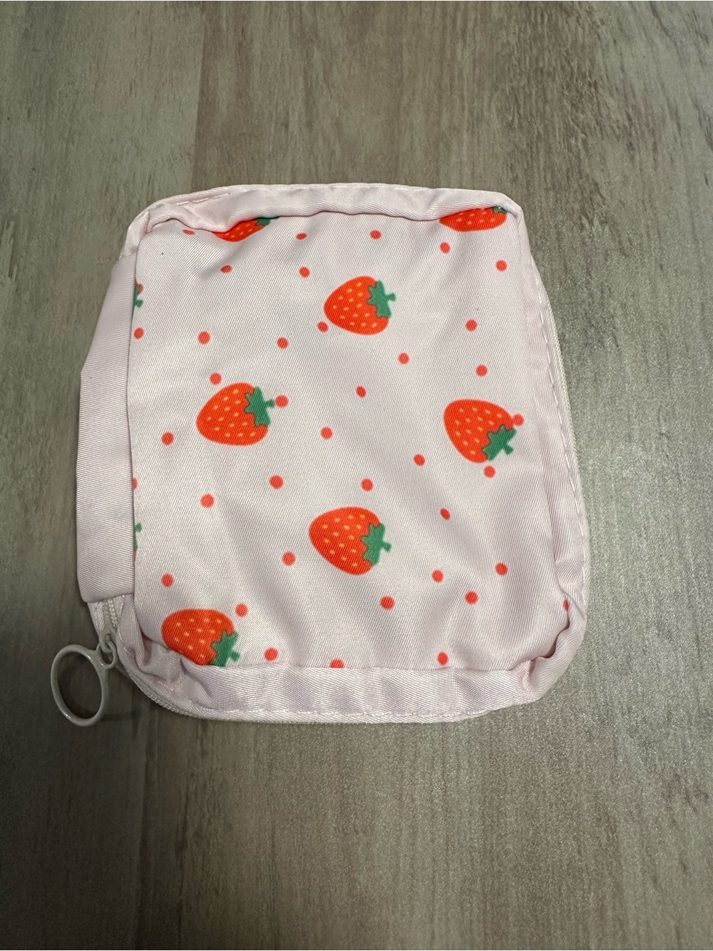 Strawberry Make Up Bag New